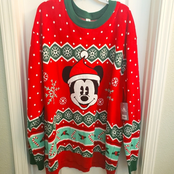Disney Other - Disney store Micky ugly Christmas sweater